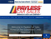 Tablet Screenshot of buypayless.com